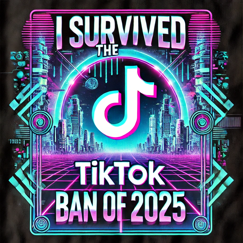 I Survived TikTok Ban 2025 T-Shirt