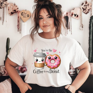 Coffee To My Donut Valentine's T-Shirt